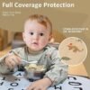 Little Lovelies™ Ultimate Waterproof Sleeved Baby Bib with Pocket, Washable Lightweight Toddler Smock for Babies 6 Months+