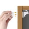 SPY KIDS Magnetic Cabinet Locks - Easy Install Baby Safety Locks with Strong 3M Adhesive, No Drill | Ideal for Cabinets, Drawers & Furniture - White